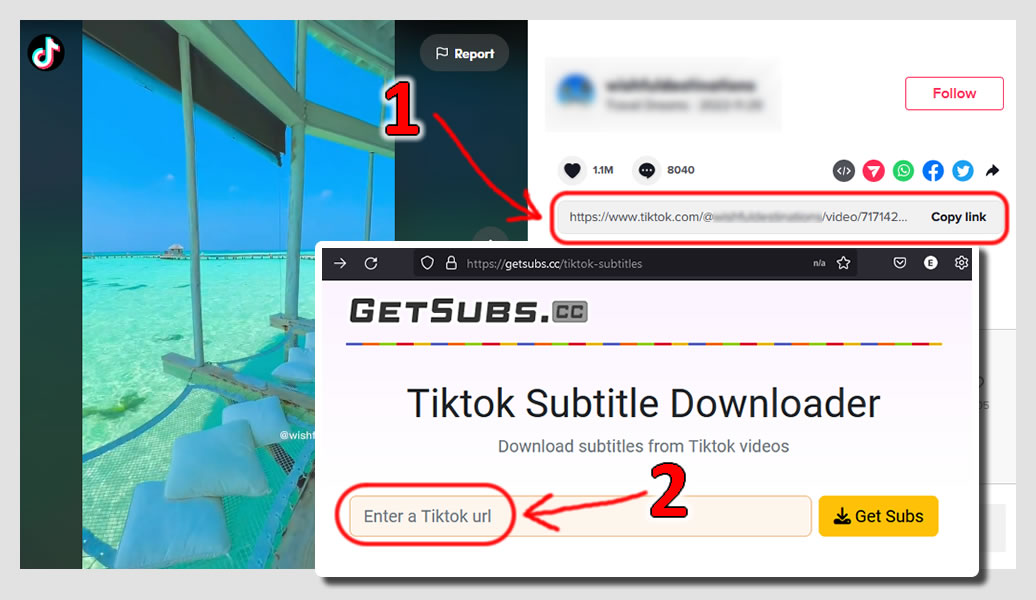 Guide de téléchargement des sous-titres Tiktok pour PC